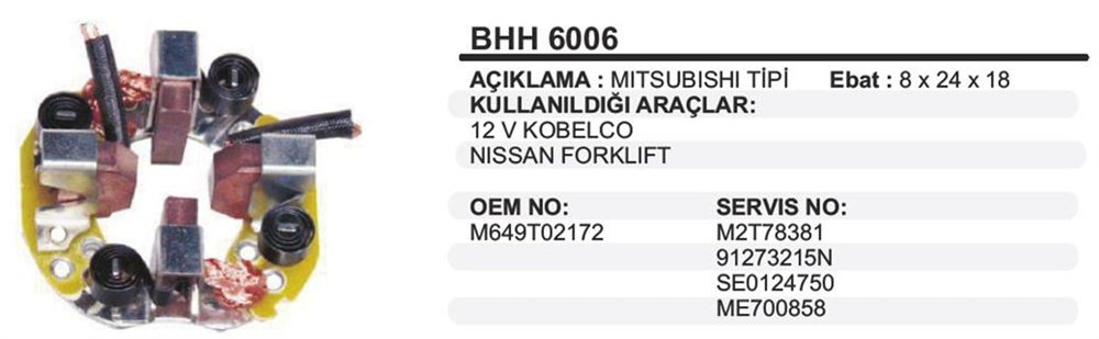 ITHBHH6006-Marş Kömürü ve Kömür Yuvası