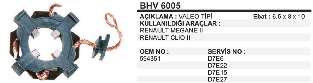 ITHBHV6005-Marş Kömürü ve Kömür Yuvası
