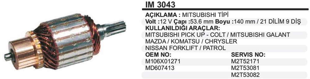 ITHIM3043-Marş Kollektörleri