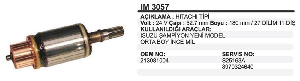 ITHIM3057-Marş Kollektörleri