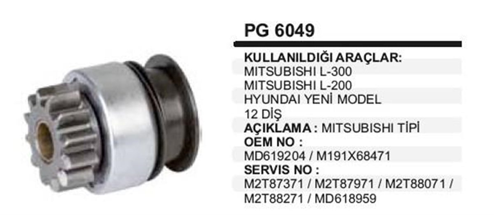 ITHMD151172-Marş Dişlisi