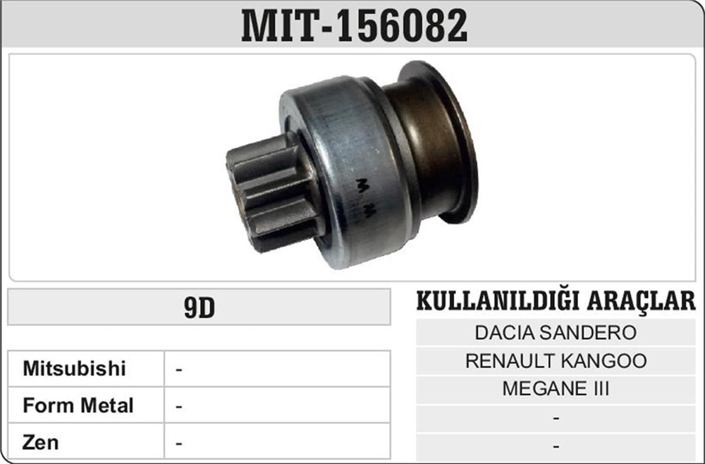 ITHMD156082-Marş Dişlisi