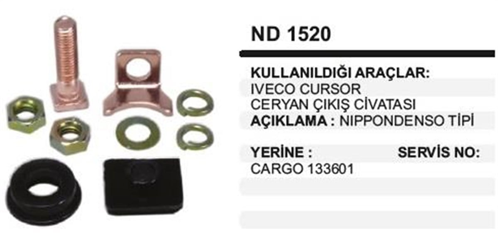 ITHND1520-Marş Otomatiği Parçaları