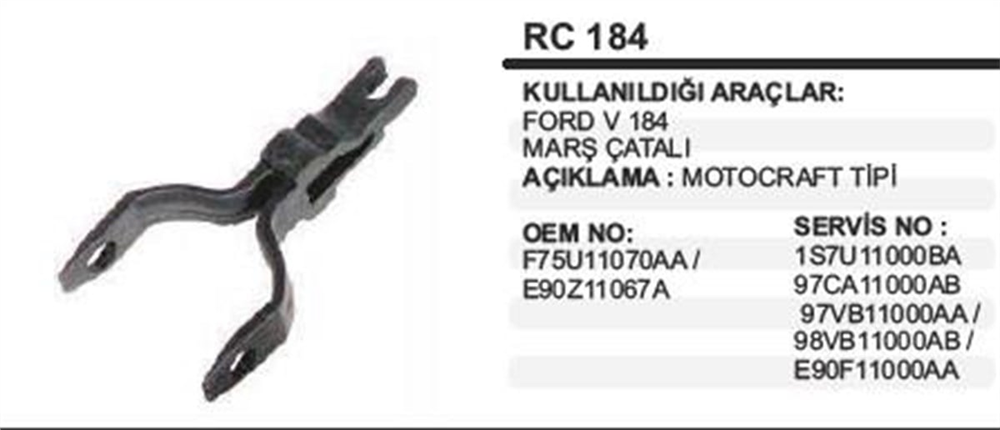 ITHRC184-Marş Çatalı