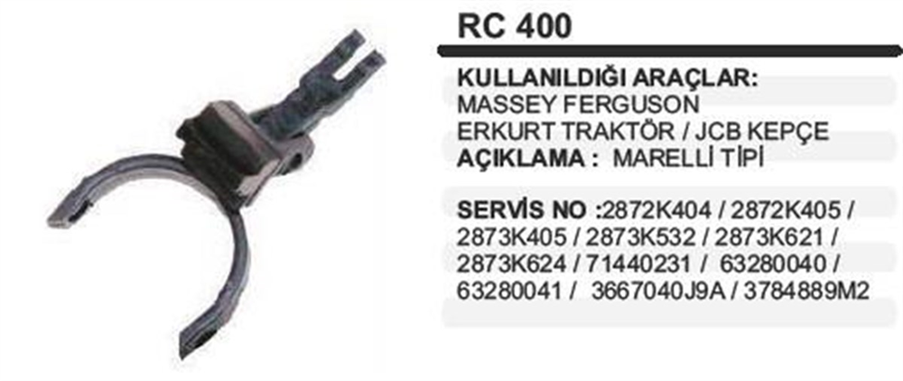 ITHRC400-Marş Çatalı
