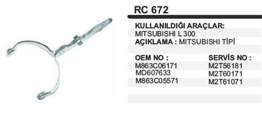 ITHRC672-Marş Çatalı