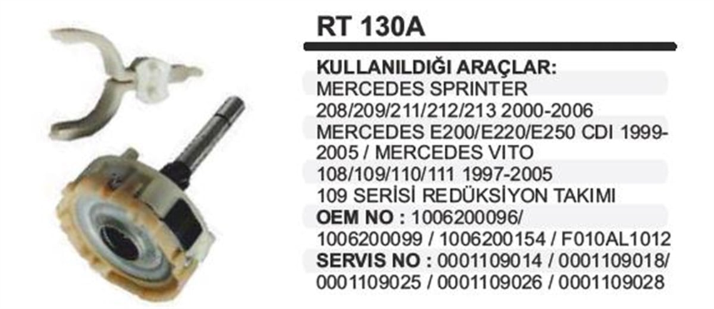 ITHRT130A-Marş Rediktörü