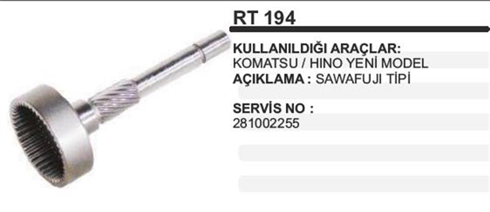 ITHRT194-Marş Rediktörü