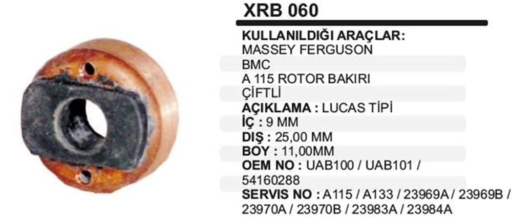 ITHXRB060-Rotor Bakırları