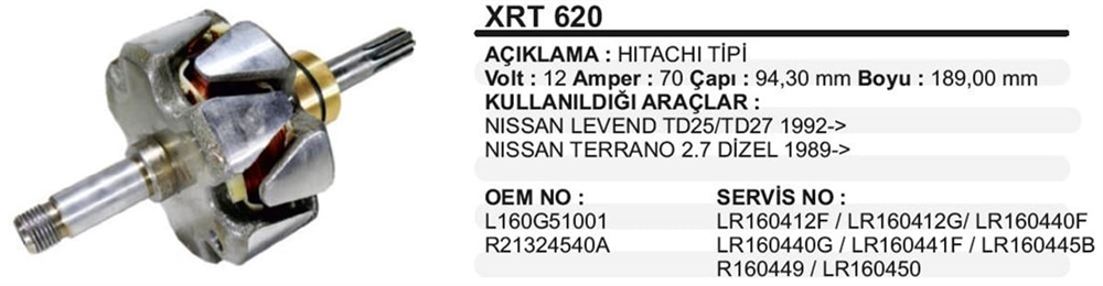 ITHXRT620-Rotor