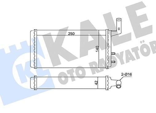 KALE0181832AL-Kalorifer Radyatörü