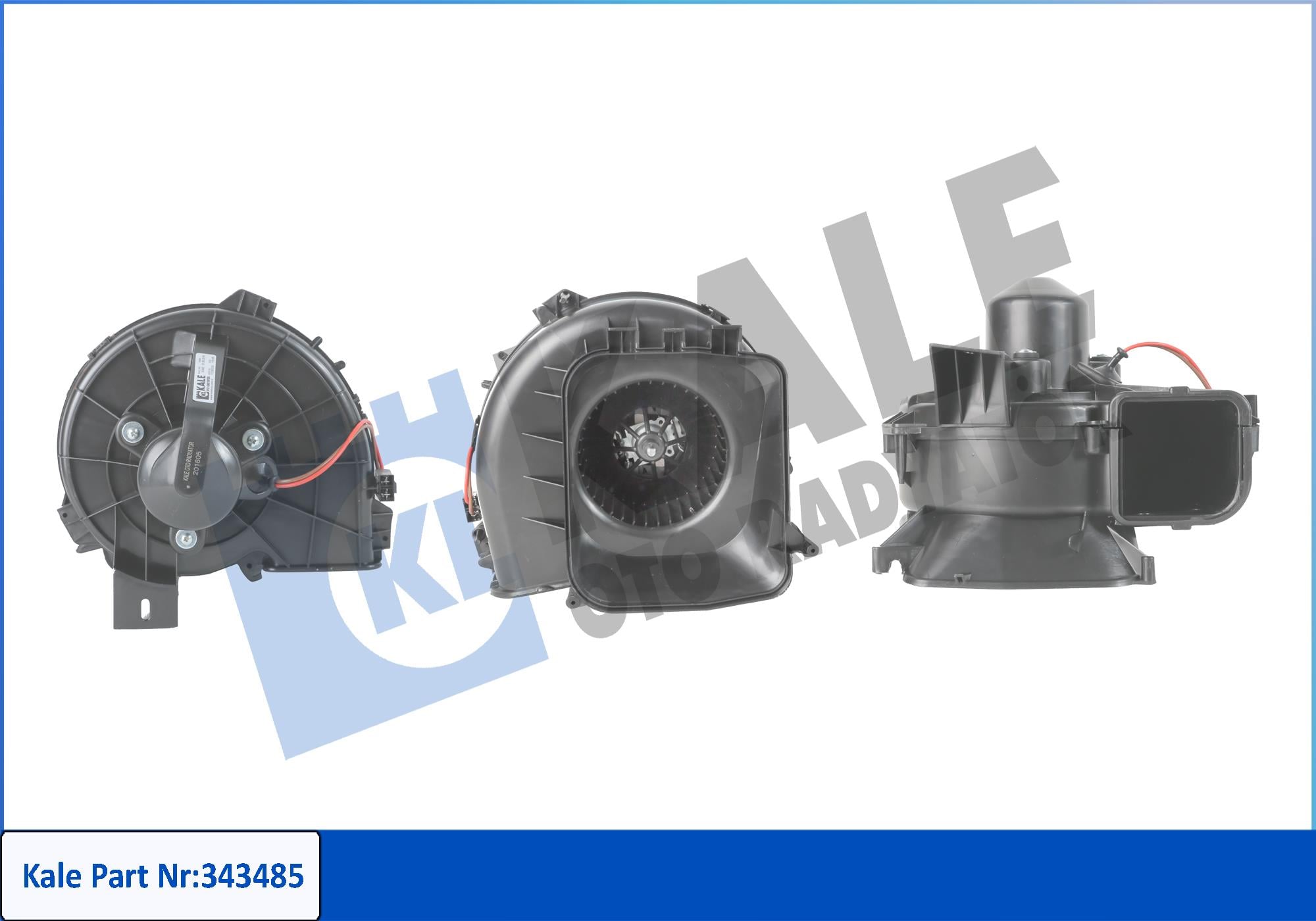 KALE343485-Kalorifer Motoru