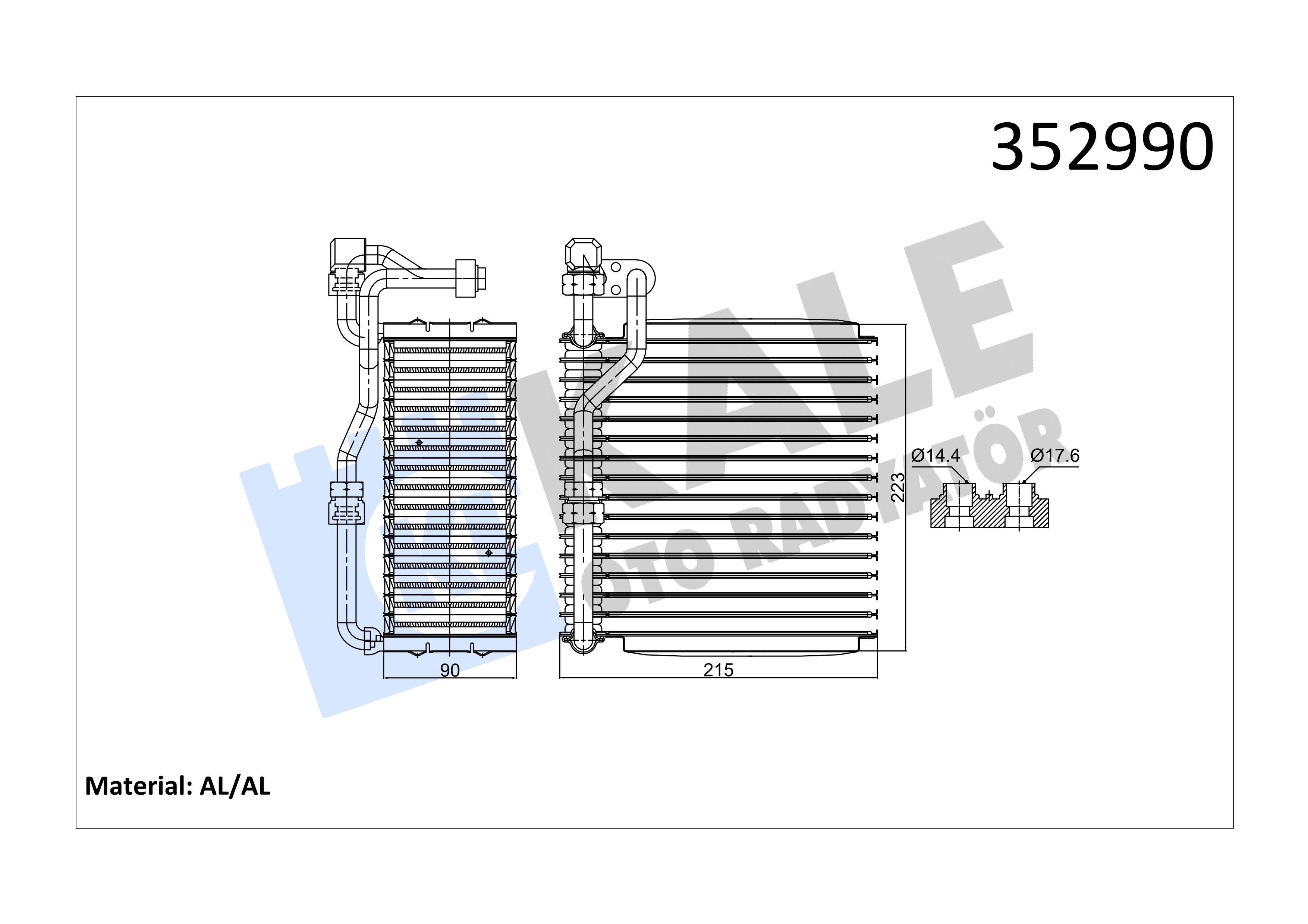 KALE352990-Evaporatörler