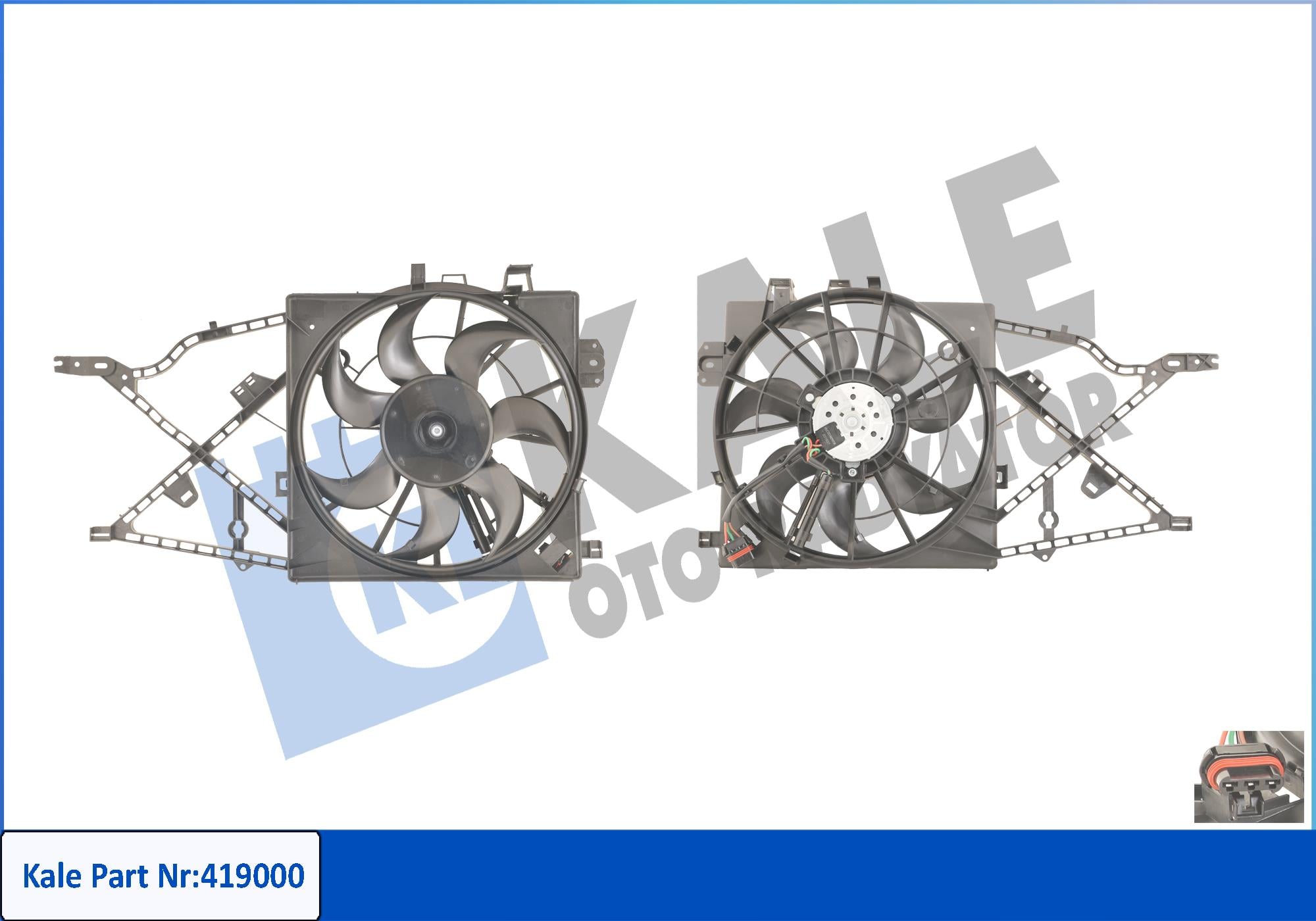 KALE419000-Fan Motoru
