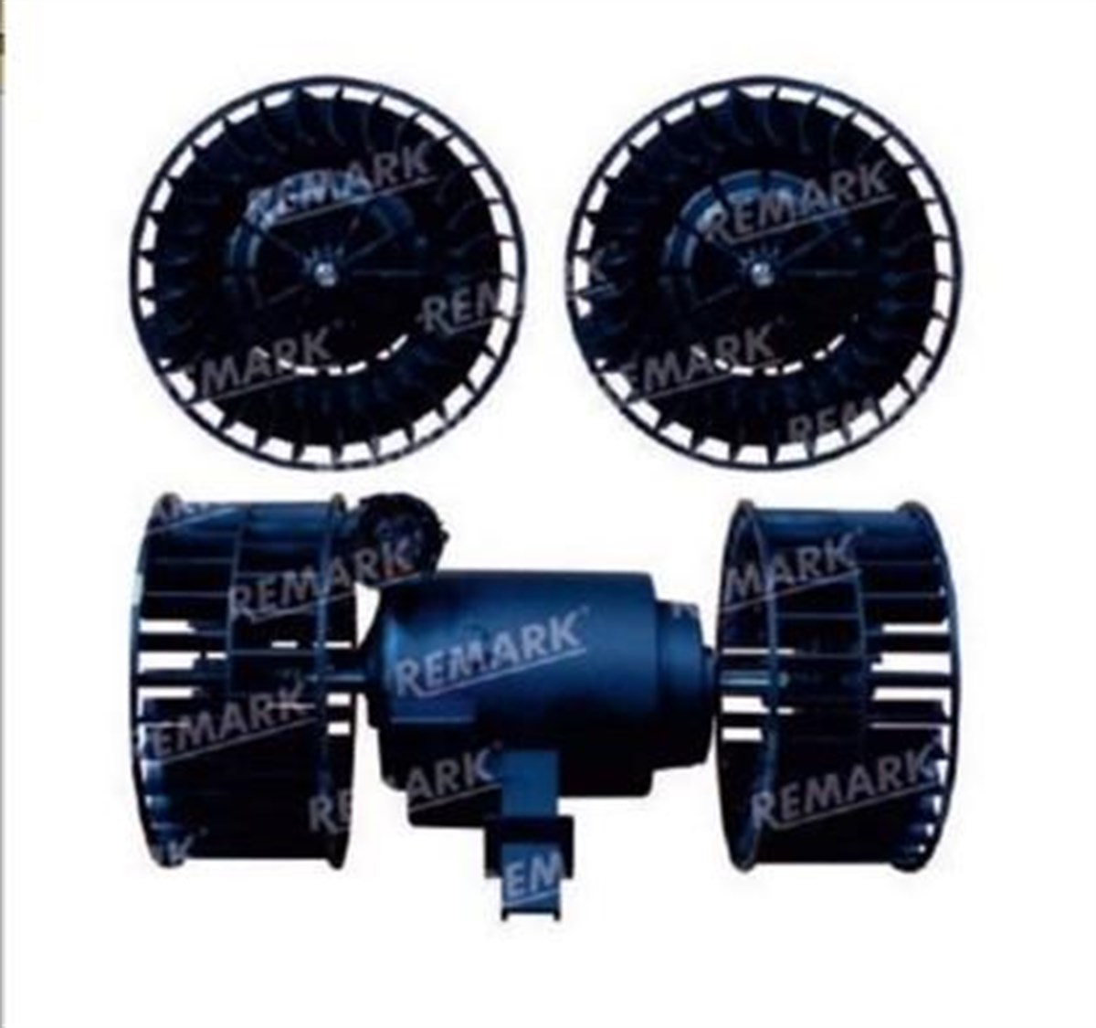 Kalorifer Motoru 24V Scanıa 114 96 08 129×259Mm