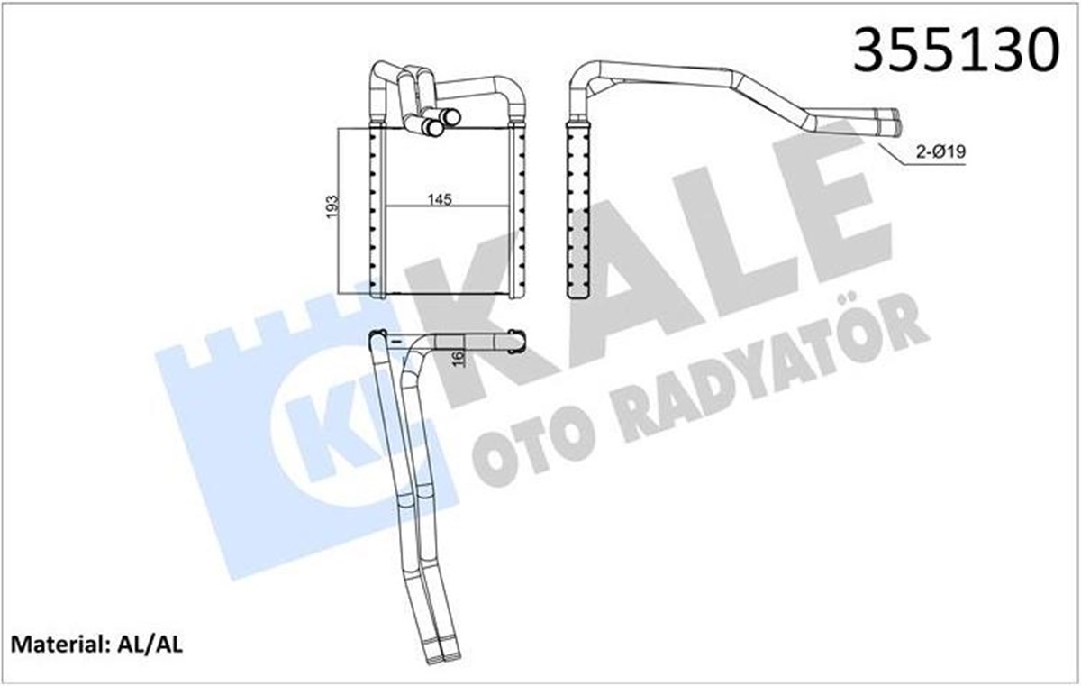 Kalorifer Radyatörü Hyundaı I20 08