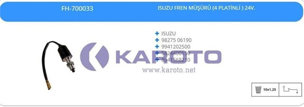 KLFFH700033-Fren Müşürü