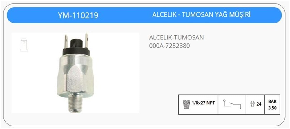 KLFYM110219-Yağ Müşürü