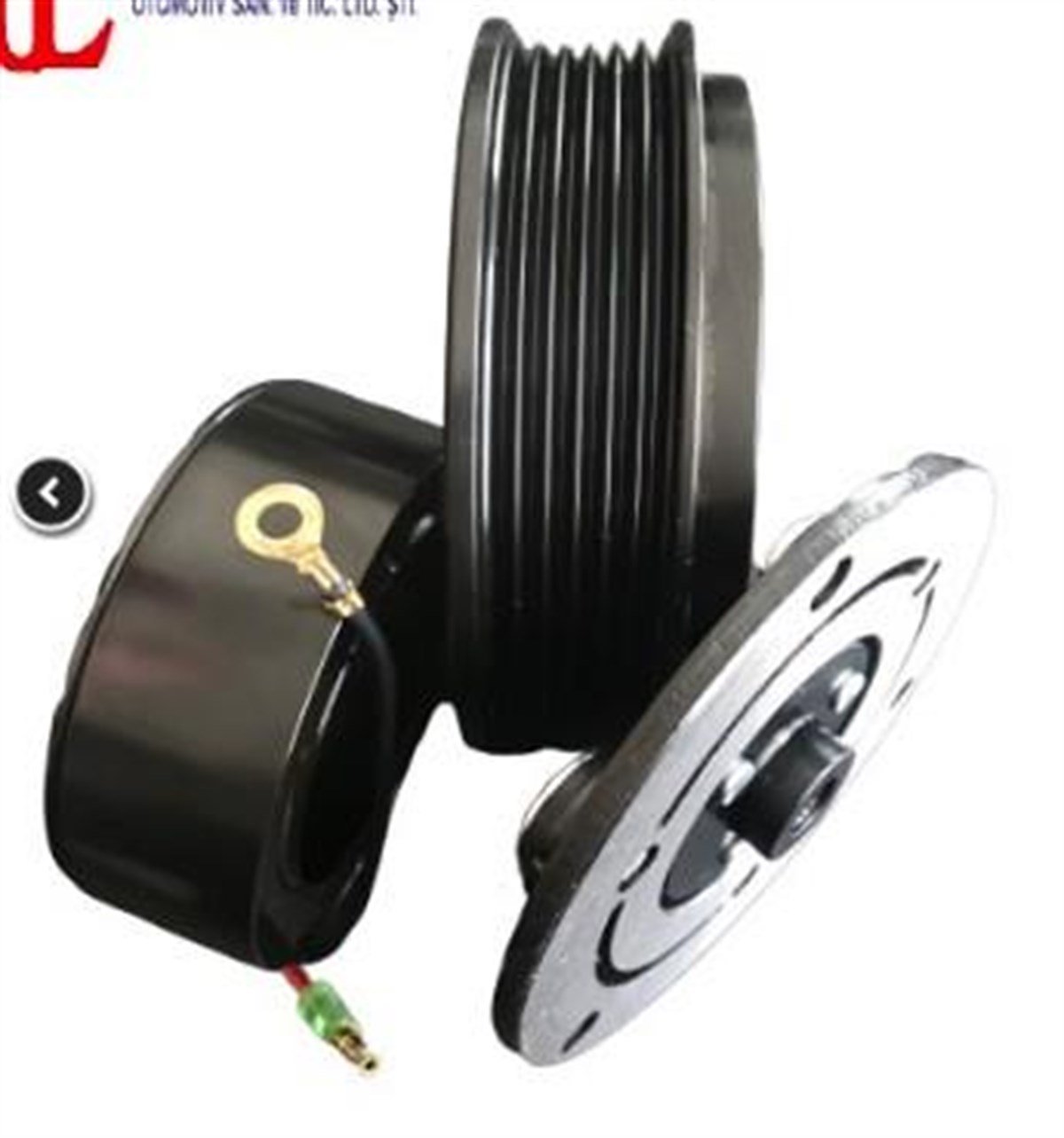 Klima Kompresör Kasnak Seti 6Pk 112Mm Honda Cıvıc                                                                              