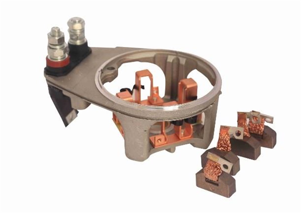 Kömür Yuvası 24V Alfkb Kısa  Bosch Tip Kömürsüz  Aliminyum+Çıkış Civatalı  (Ka150166 Bhb1297a Mk1297a) (2005855199 2005855378)