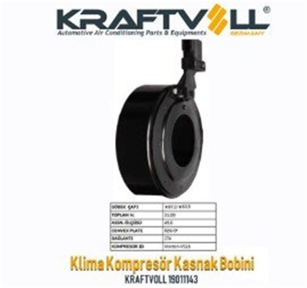 KRAFTVOLL19011143-Klima Kasnak Setleri
