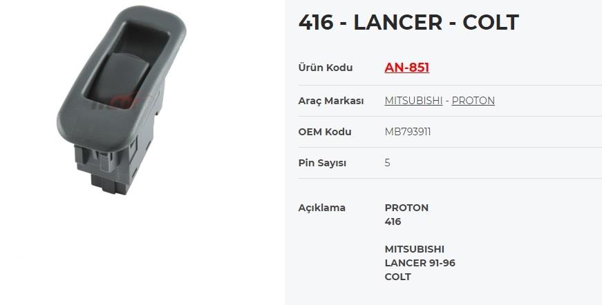 KRAWAN851-Cam Anahtarları