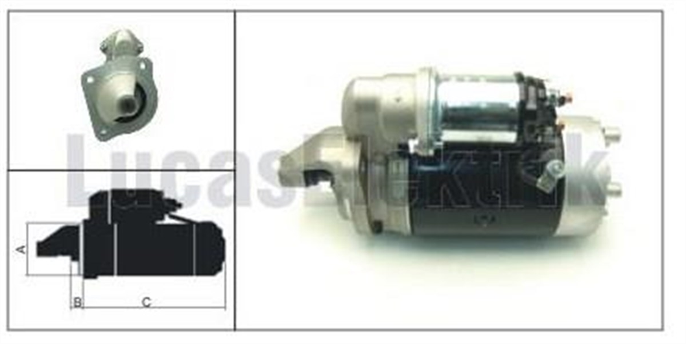 LUCAS61924032-Marş Motoru - Marş Dinamosu