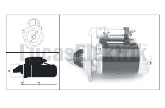 LUCAS61924097-Marş Motoru - Marş Dinamosu