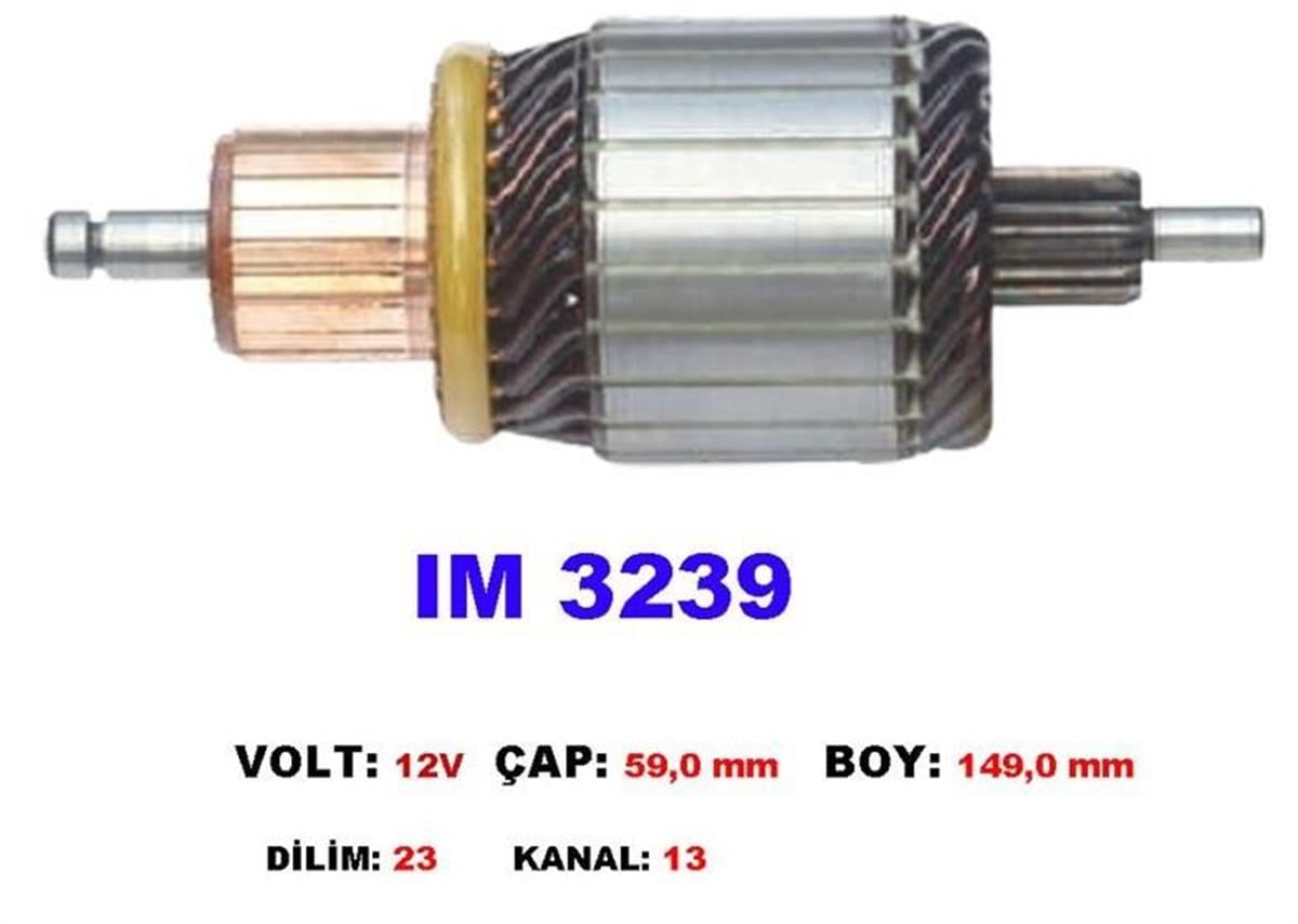 Marş Kollektörü 12V 13Diş Bosch Tıp Ford Transit Mercedes Sprinter 139 Serı | Aes Im3239