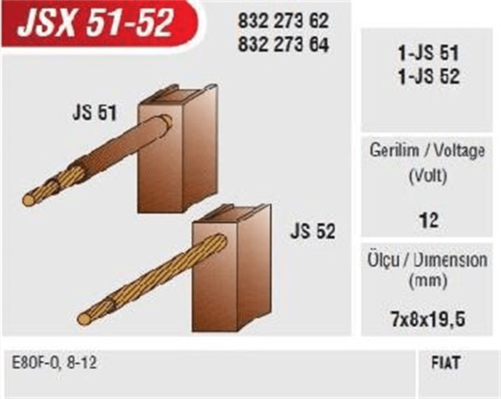 MEGAJSX51-52-Marş Kömürü