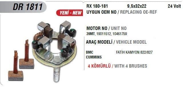 MEGARX180/181-Marş Kömürü