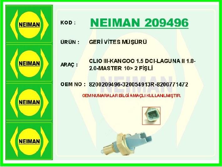 NEIMAN209496-Geri Vites Müşürü
