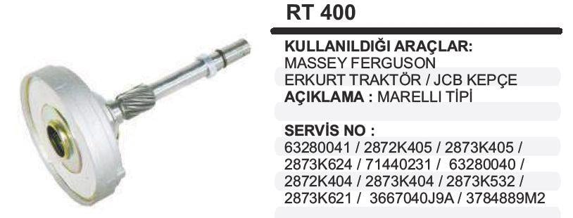 PARSRT400-Marş Rediktörü