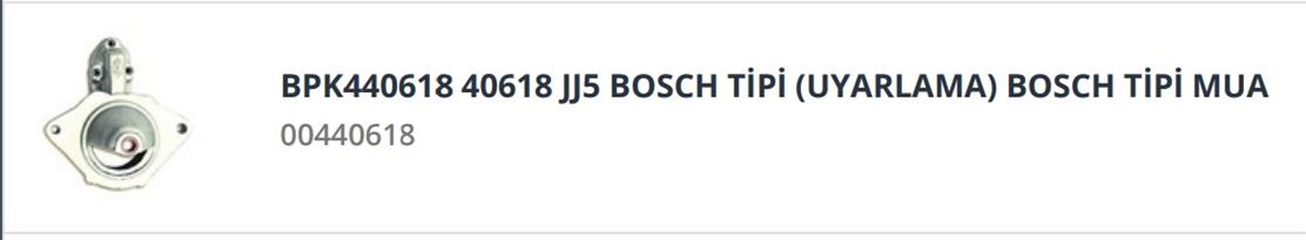 Pinyon Kapağı Jj5 Jc5 Jeep Bosch Tip Gmp00440618