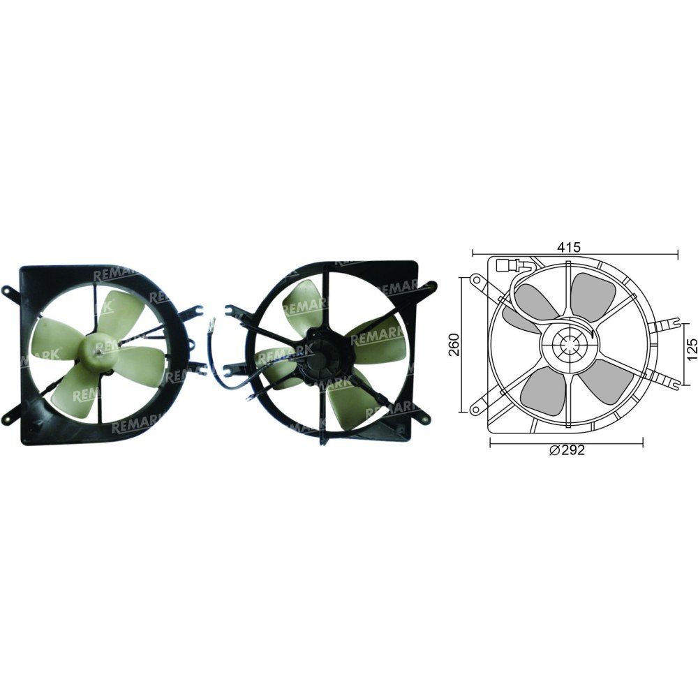 REMARKRFM4500-Fan Motoru