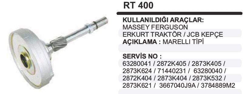REMARKRT400-Marş Rediktörü