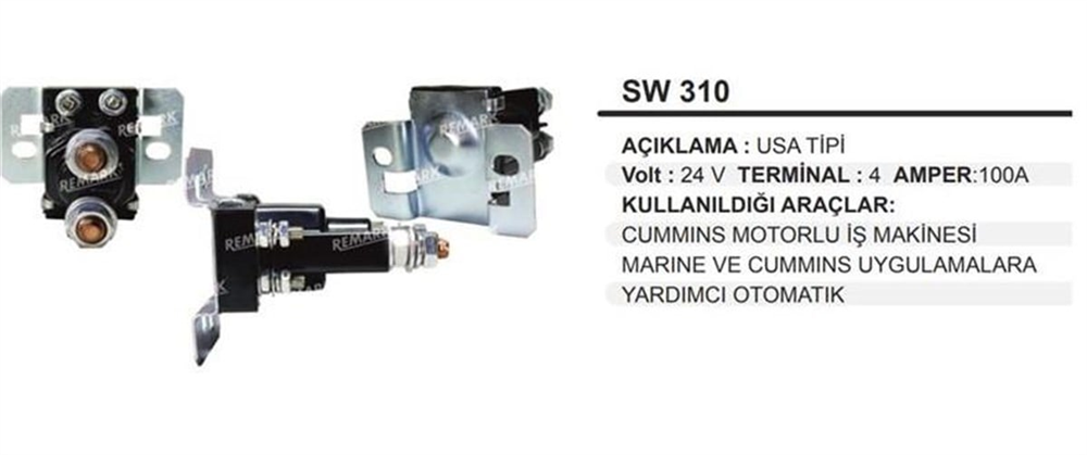 REMARKSW310-Marş Otomatiği