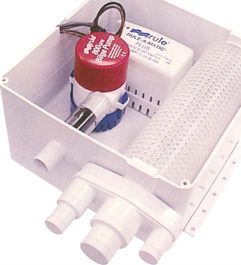 RULE DUŞ TAHLİYE SİSTEMİ 12V 800GPH - SR08740