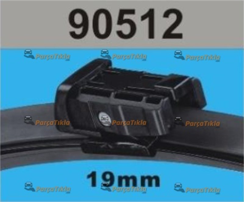SİLECEK SÜPÜRGESİ 2 Lİ ÖN TAKIM (65CM+50CM)  VOLVO C30-VOLVO S40 II-VOLVO S60 II - VOLVO S80 II-VOLVO V50 - VOLVO V60 - VOLVO V70 III - VOLVO XC60- VOLVO XC70 II