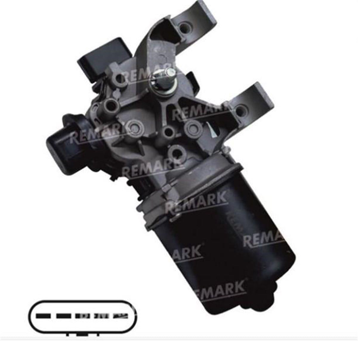 Silgi Motoru 12V Dacıa Duster Logan Sandero Renault Clıo Symbol 12 21 5Pin