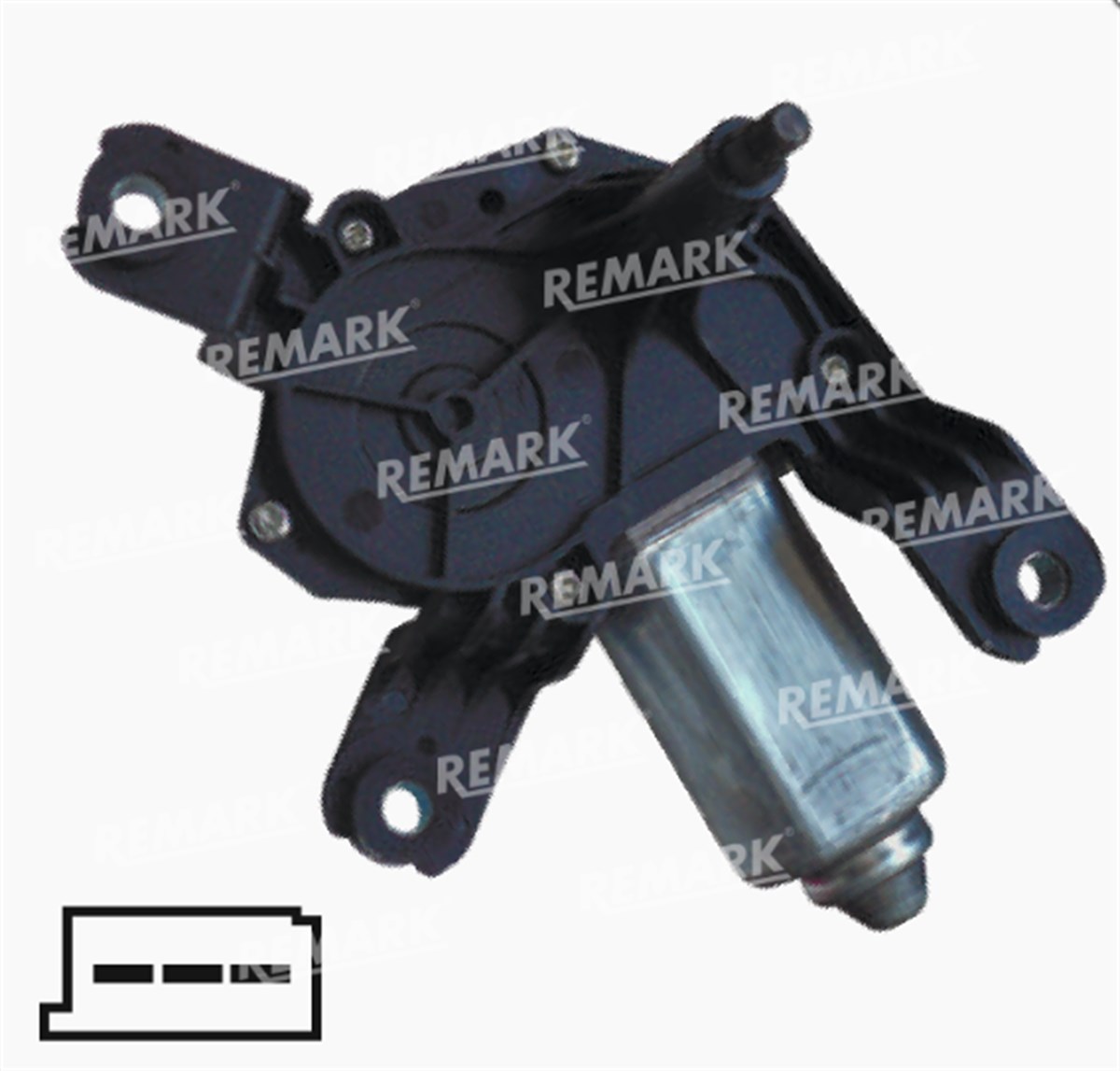 Silgi Motoru 12V Opel Corsa D/Corsa E Arka