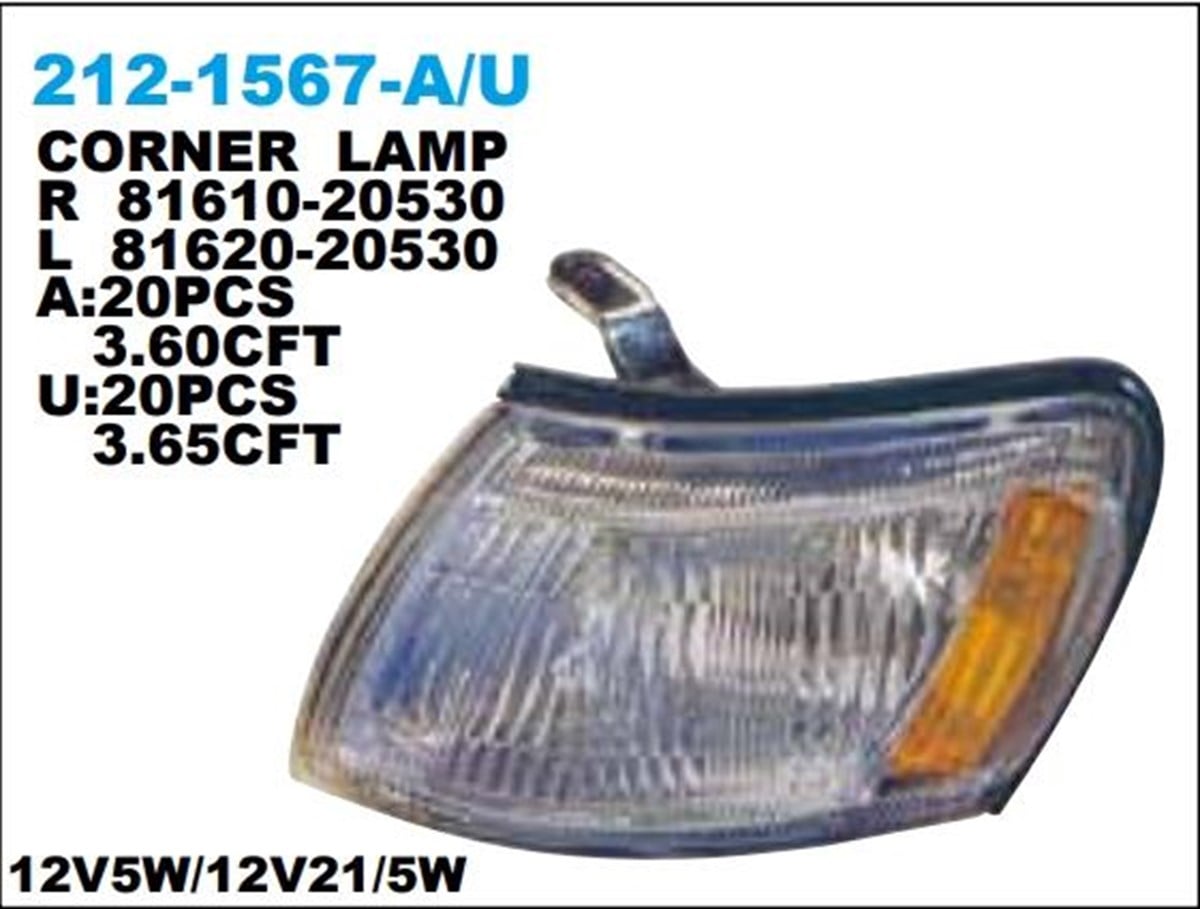 SİNYAL LAMBASI TOYOTA CORONA SOL 93..212-1567L