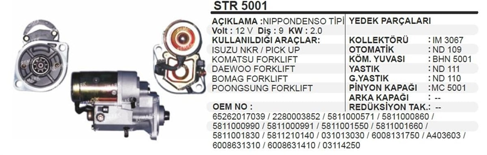 SIWAY10NPD0231-Marş Motoru - Marş Dinamosu