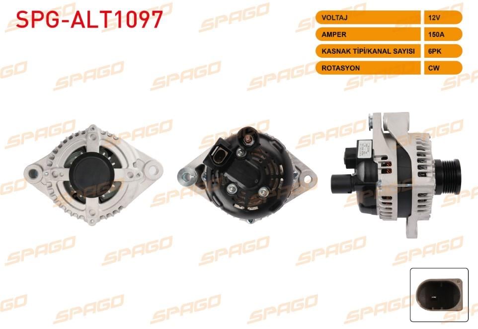 SPAGOALT1097-Alternatör Dinamo