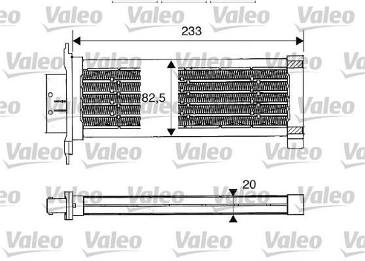 VALEO Kalorifer Rezistansı Renault Megan Scenic Peugeot 207 Cıtroen C2 C3