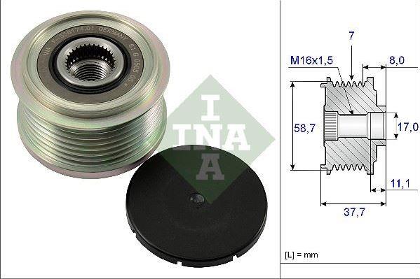 VALEO588057-Alternatör Kasnağı
