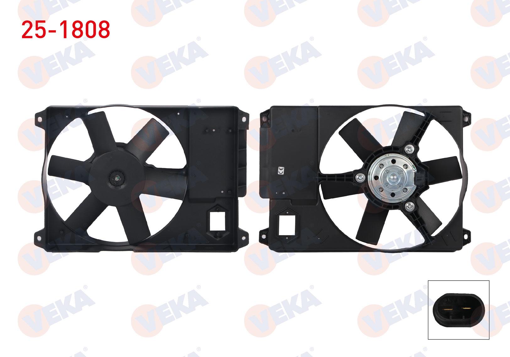 VEKA251808-Fan Motoru