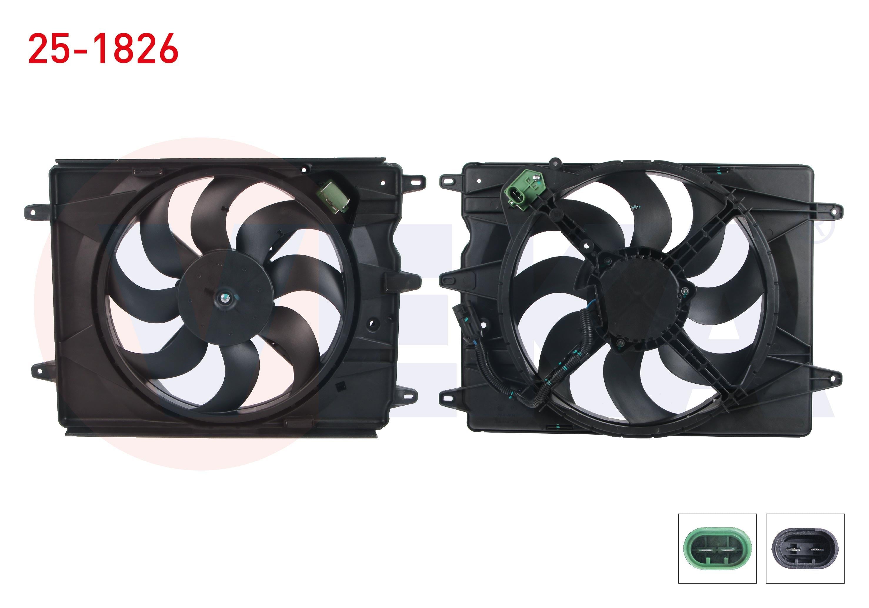 VEKA251826-Fan Motoru