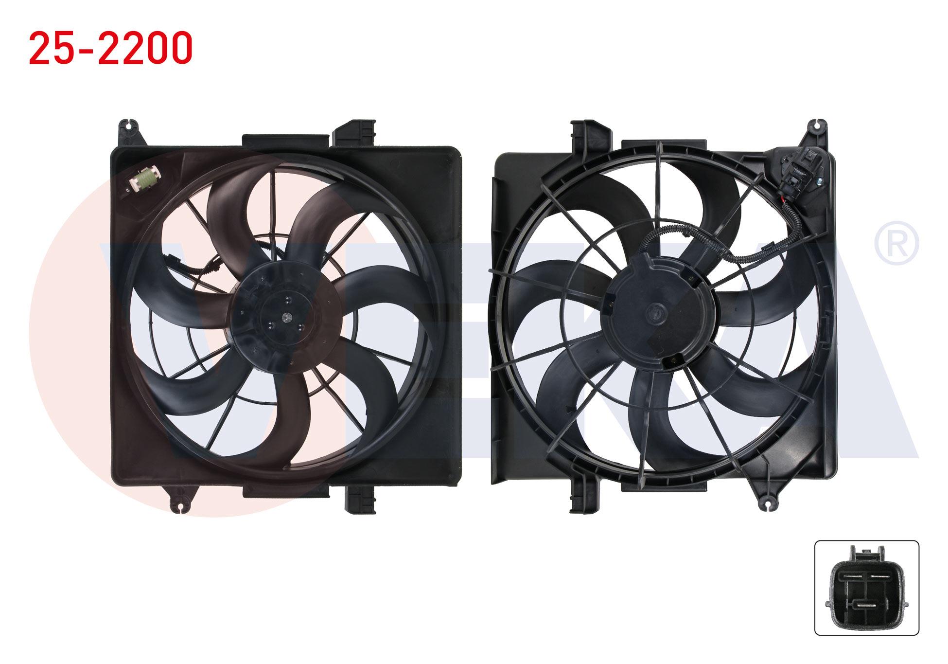 VEKA252200-Fan Motoru