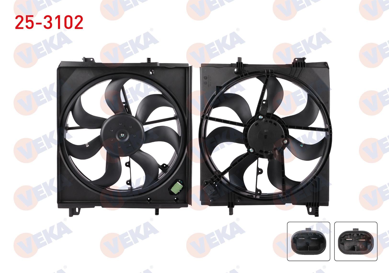 VEKA253102-Fan Motoru